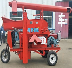 半自動(dòng)三輪式玉米脫粒機(jī)